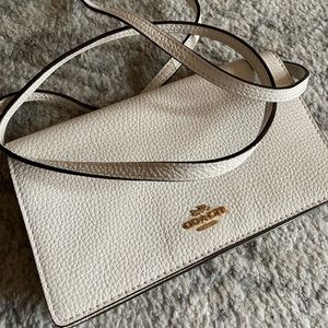 Coach Cream Crossbody / Clutch